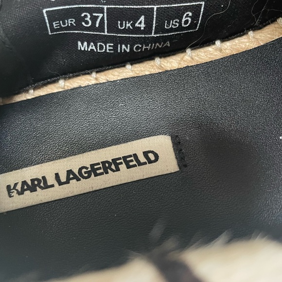 New!!! Karl Lagerfeld - flat shoes (Size 7, 38) - Picture 3 of 6